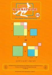 Miniatury matematyczne 16. Autor: Bobiński Zbigniew, Mentzen Mieczysłąw K., Nodzyński Piotr. Dadada.pl Okładka książki Miniatury matematyczne 16