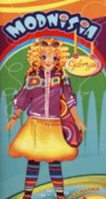 Okładka książki Modnisia Gabrysia. Wycinanka.