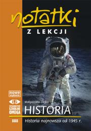 Notatki z Lekcji Historii część 8 od 1945.. OMEGA. Autor: Małgorzata Ciejka. Dadada.pl Okładka książki Notatki z Lekcji Historii część 8 od 1945.. OMEGA