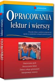 Opracowania GIM lektur i wierszy GREG. Autor: Wojnar Bogumiła, Dorota Stopka. Dadada.pl Okładka książki Opracowania GIM lektur i wierszy GREG