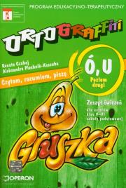 Ortograffiti SP U-Ó Poziom 2 OPERON. Autor: Renata Czabaj, Aleksandra Piechnik-Kaszuba. Dadada.pl Okładka książki Ortograffiti SP U-Ó Poziom 2 OPERON