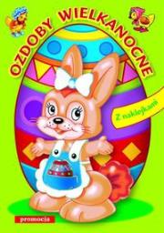 Okładka książki Ozdoby wielkanocne z naklejkami