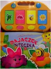 Okładka książki Pajączek Niteczka. Książka z piosenką (dźwiękowa)