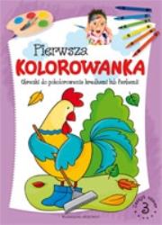 Okładka książki Pierwsza kolorowanka z.3