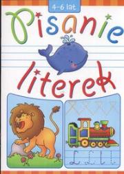 Okładka książki Pisanie literek 4-6 lat LITERKA