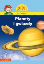 Pixi Ja wiem! - Planety i gwiazdy. Autor: Monika Wittmann. Dadada.pl Okładka książki Pixi Ja wiem! - Planety i gwiazdy