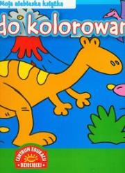 Okładka książki Plakaty do kolorowania Moja niebieska książka