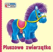 Pluszowe zwierzątka. Autor: Elżbieta Śmietanka-Combik. Dadada.pl Okładka książki Pluszowe zwierzątka