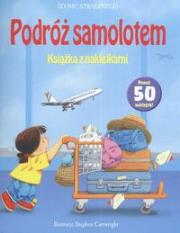 Podróż samolotem Książka z naklejkami. Autor: Civardi Anna. Dadada.pl Okładka książki Podróż samolotem Książka z naklejkami
