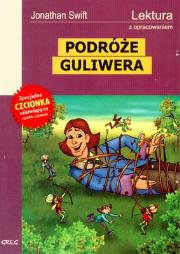 Podróże Guliwera oprac. GREG. Autor: Swift Jonathan. Dadada.pl Okładka książki Podróże Guliwera oprac. GREG