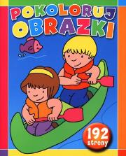 Okładka książki Pokoloruj obrazki