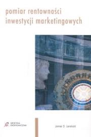 Okładka książki Pomiar rentowności inwestycji marketingowych