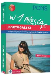 Okładka książki Portugalski w 1 miesiąc + CD