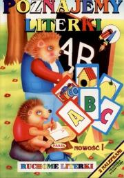 Okładka książki Poznajemy literki, ruchome literki PASJA