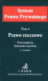 Okładka książki Prawo rzeczowe System prawa prywatnego