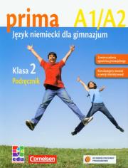 PRIMA 2 Podręcznik z płytą CD. Autor: Jin Friederike, Rizou Grammatiki, Rohrmann Lutz. Dadada.pl Okładka książki PRIMA 2 Podręcznik z płytą CD