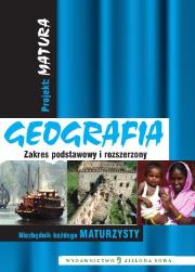 Projekt Matura Geografia. Autor: Policht Maria, Maciążek Katarzyna. Dadada.pl Okładka książki Projekt Matura Geografia