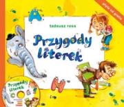 Okładka książki Przygody Literek + CD