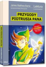 Przygody Piotrusia Pana z oprac. GREG. Autor: James Matthew Barrie. Dadada.pl Okładka książki Przygody Piotrusia Pana z oprac. GREG
