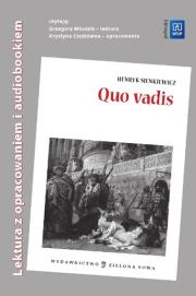 Quo Vadis z płytą CD. Autor: Sienkiewicz Henryk. Dadada.pl Okładka książki Quo Vadis z płytą CD