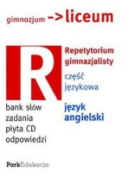 Repetytorium GIM Angielski cz. językowa PARK. Autor: Ewak Agata. Dadada.pl Okładka książki Repetytorium GIM Angielski cz. językowa PARK
