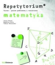 Okładka książki Repetytorium Matematyka Poziom podstawowy i rozszerzony