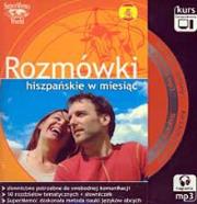 Rozmówki hiszpańskie w miesiąc + CD. Autor:   Praca zbiorowa. Dadada.pl Okładka książki Rozmówki hiszpańskie w miesiąc + CD