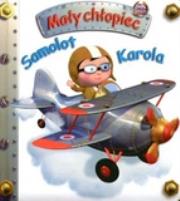 Okładka książki Samolot Karola. Mały chłopiec