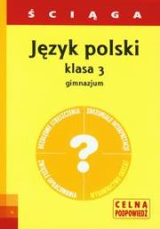 Okładka książki Ściąga - J. Polski GIM 3
