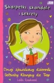 Skarpetki, skandale i sekrety. Autor: Rasheed Leila. Dadada.pl Okładka książki Skarpetki, skandale i sekrety