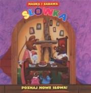 Słówka. Poznaj nowe słowa!. Autor: Katarzyna Dmowska (tłum.). Dadada.pl Okładka książki Słówka. Poznaj nowe słowa!
