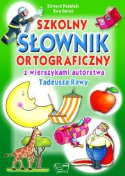 Słownik ortograficzny z wierszykami. Autor: Dereń Ewa. Dadada.pl Okładka książki Słownik ortograficzny z wierszykami