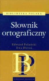 Słownik ortograficzny. Autor: Dereń Ewa. Dadada.pl Okładka książki Słownik ortograficzny