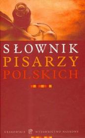 Okładka książki Słownik pisarzy polskich