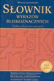 Okładka książki Słownik wyrazów bliskoznacznych kieszonkowy GREG