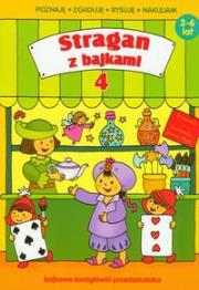 Stragan z bajkami 4. Autor: Joanna Myjak (ilustr.). Dadada.pl Okładka książki Stragan z bajkami 4