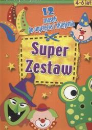 Super zestaw 12 masek do wycięcia i sklejenia. Autor: TBH157. Dadada.pl Okładka książki Super zestaw 12 masek do wycięcia i sklejenia