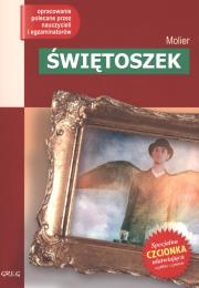Świętoszek z oprac. GREG. Autor: Molier. Dadada.pl Okładka książki Świętoszek z oprac. GREG