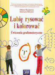 Okładka książki Sześciolatek Lubię rysować i kolorować NE