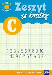 Okładka książki Szkoła na miarę Zeszyt w kratkę C NE