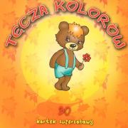 Tęcza kolorów. 30 kartek superzabawy . Autor: praca zbiorowa. Dadada.pl Okładka książki Tęcza kolorów. 30 kartek superzabawy 