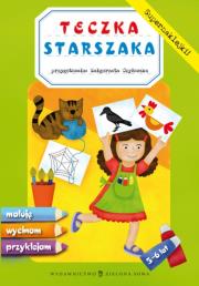 Teczka starszaka 5-6 lat. Autor: Czyżowska Małgorzata. Dadada.pl Okładka książki Teczka starszaka 5-6 lat