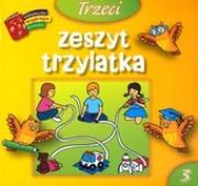 Okładka książki Trzeci zeszyt trzylatka. Biblioteczka mądrego dziecka