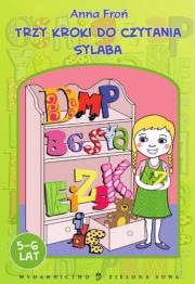 Okładka książki Trzy kroki do czytania Sylaba 5-6 lat