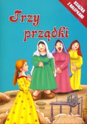 Okładka książki Trzy prządki Książka z nalepkami