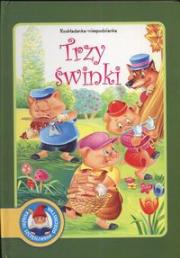 Okładka książki Trzy świnki Rozkładanka niespodzianka