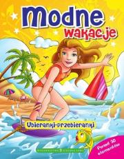 Okładka książki Ubieranki - Modne wakacje
