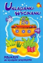 Okładka książki Układanki-wycinanki - Pojazdy