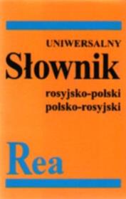 Okładka książki Uniwersalny słownik rosyjsko - polski i polsko - rosyjski