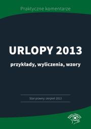 Opakowanie Urlopy 2013
